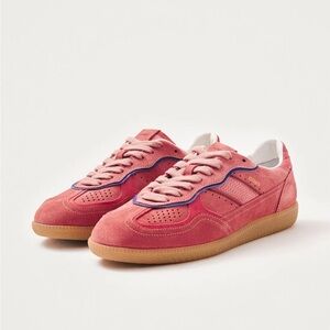 ALOHAS Women's Pink Suede Sneakers